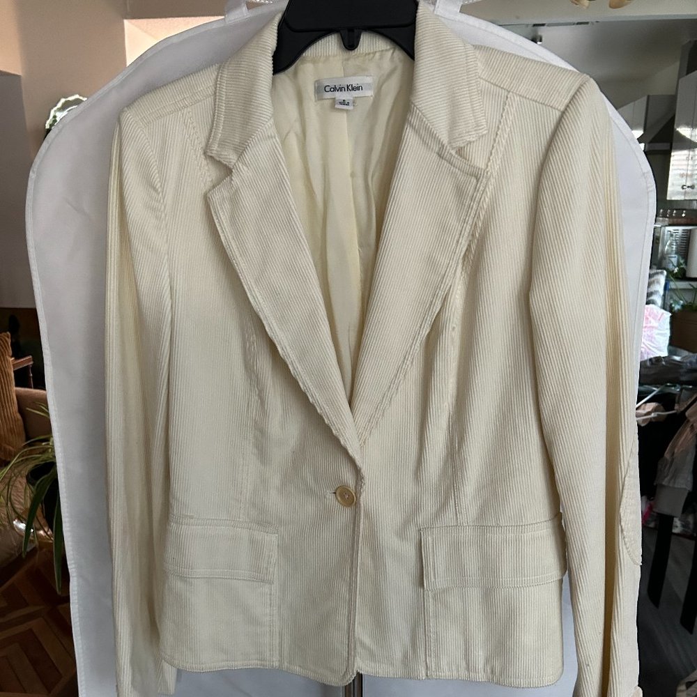 Corduroy Elbow Patch Blazer